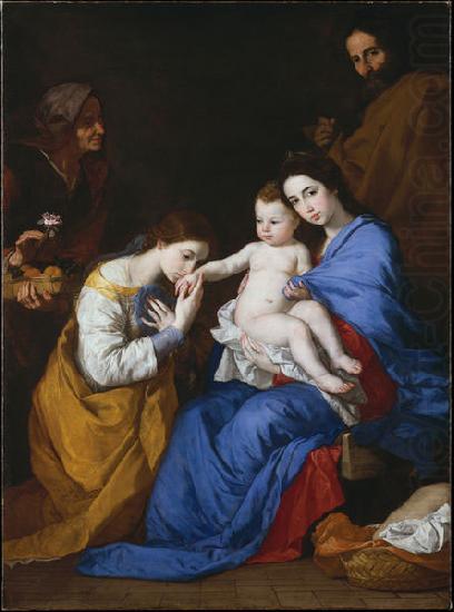 Jose de Ribera Mystische Hochzeit der Hl. Katharina von Alexandrien, Desposorios misticos de Santa Catalina de Alejandria. china oil painting image
